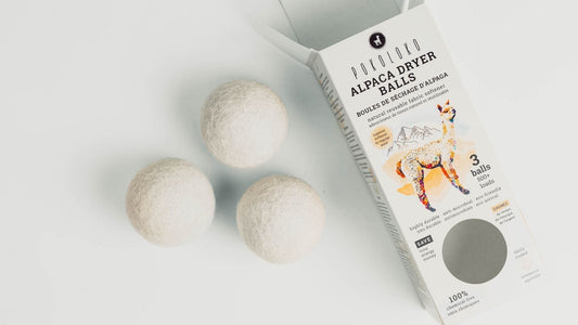 Alpaca Dryer Balls For Earth Month
