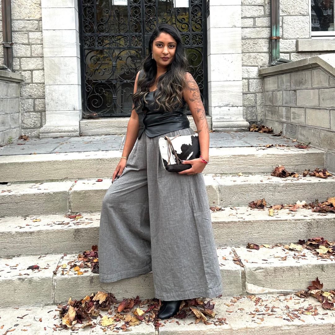 City Collection Wide Leg Palazzo Pants