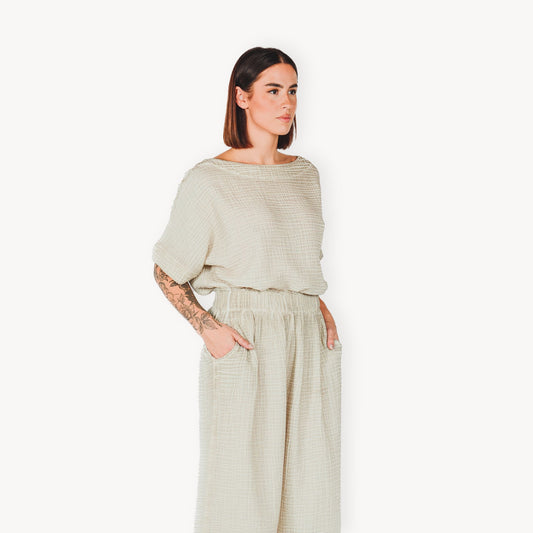 POKOLOKO Crinkle Boat Top #color_crinkle-grey