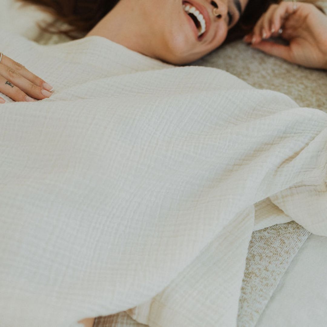 POKOLOKO Crinkle Long Sleeve Boat Top #color_crinkle-cream