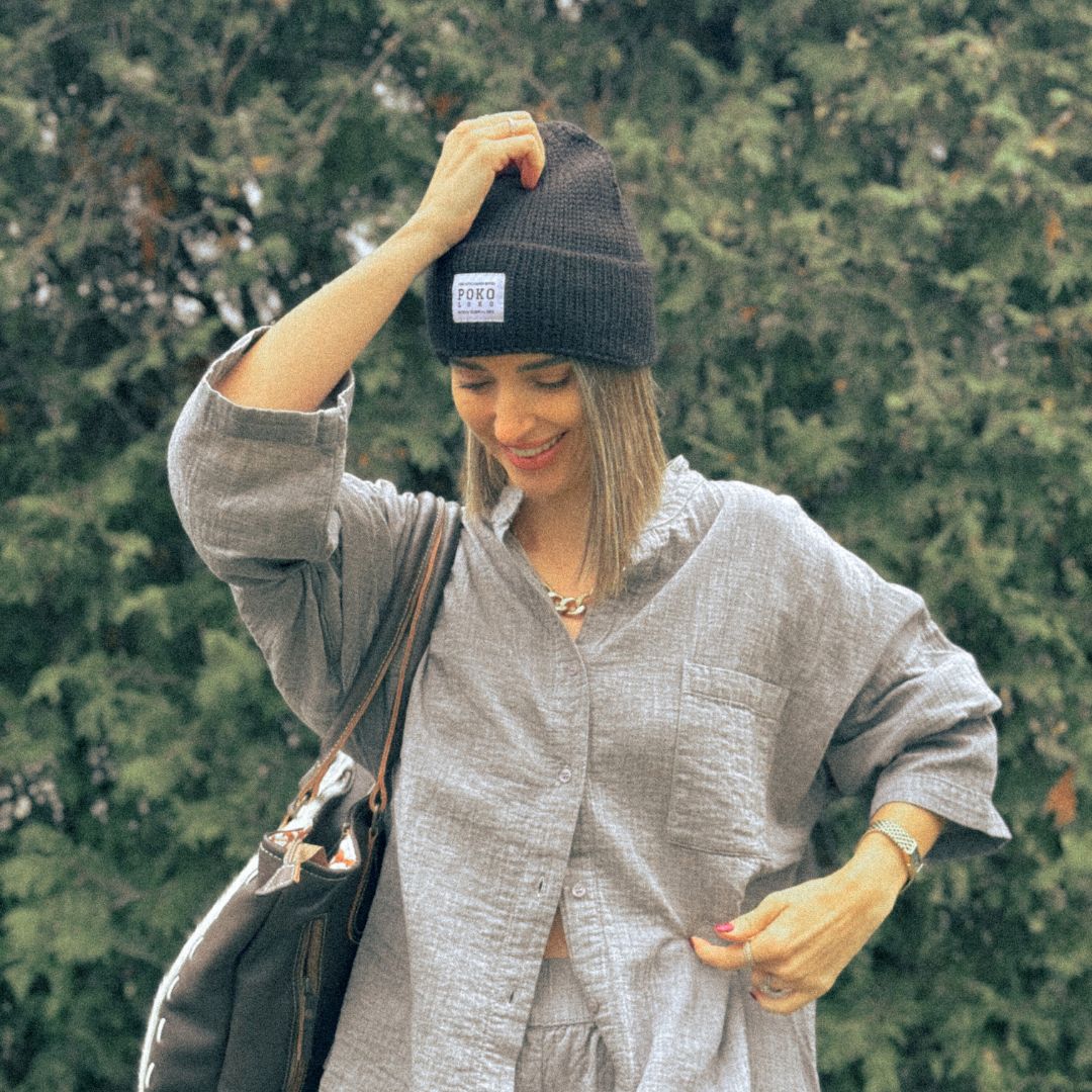 POKOLOKO Fisherman Hat #color_black-fisherman