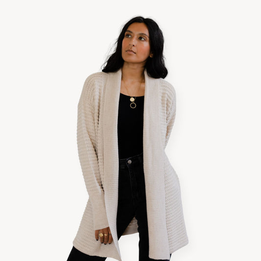 POKOLOKO Pearl Sweater #color_chai-latte-pearl