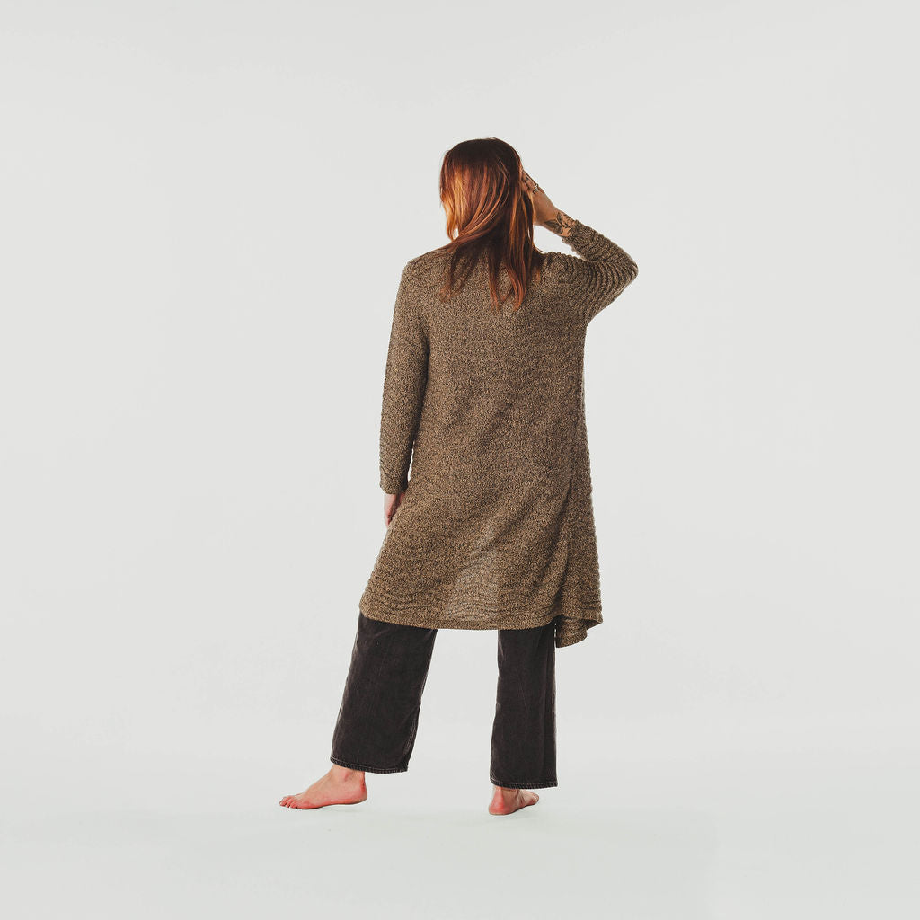 POKOLOKO Haleigh Sweater #color_brown-melange