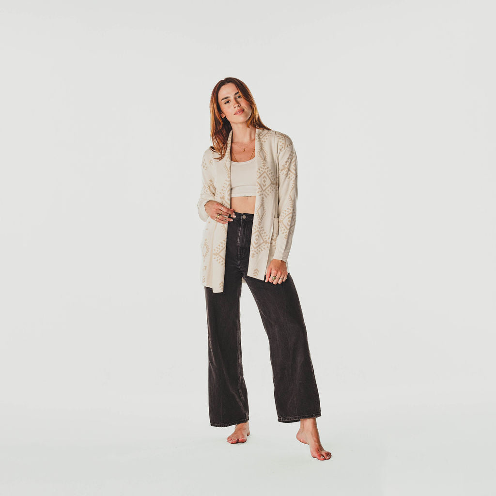 POKOLOKO Sarahkate Sweater #color_white-beige