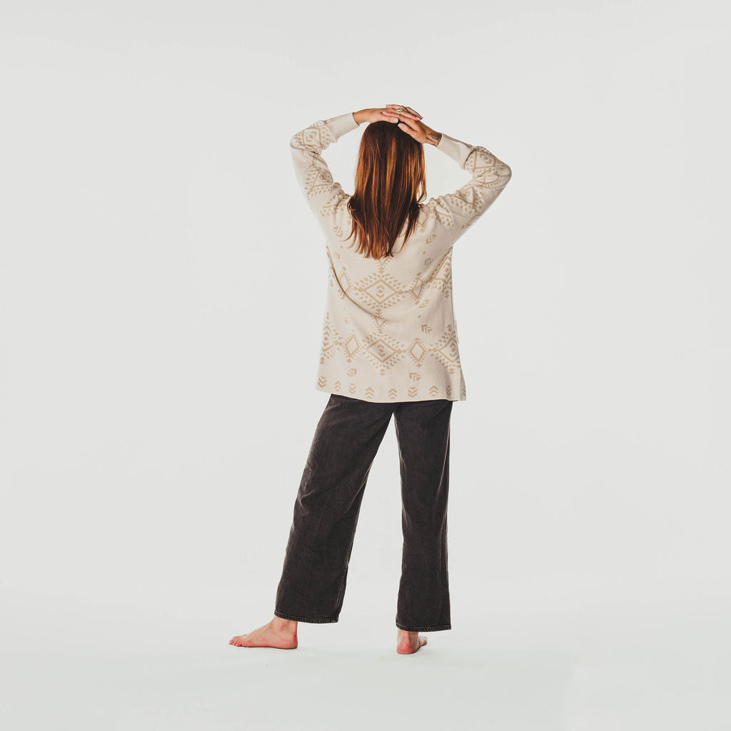 POKOLOKO Sarahkate Sweater #color_white-beige