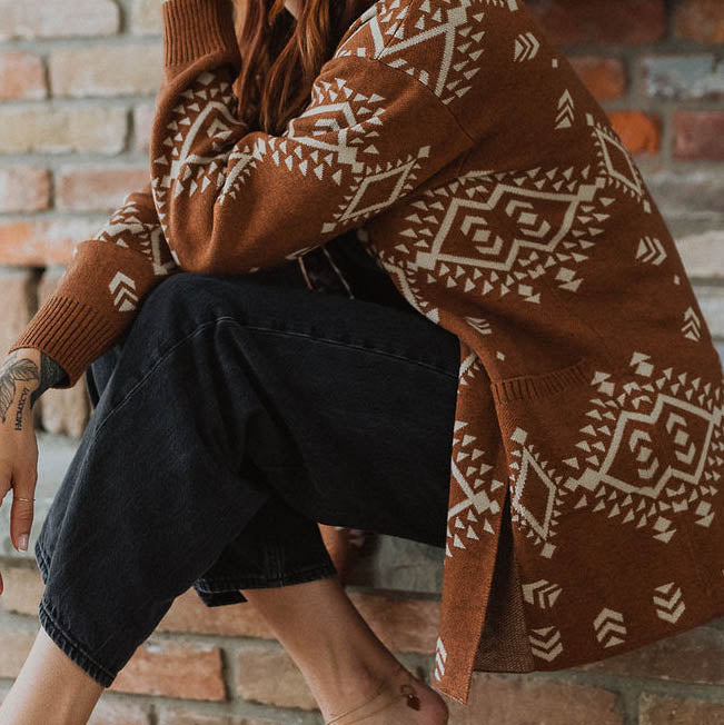 POKOLOKO Sarahkate Sweater #color_cinnamon-beige