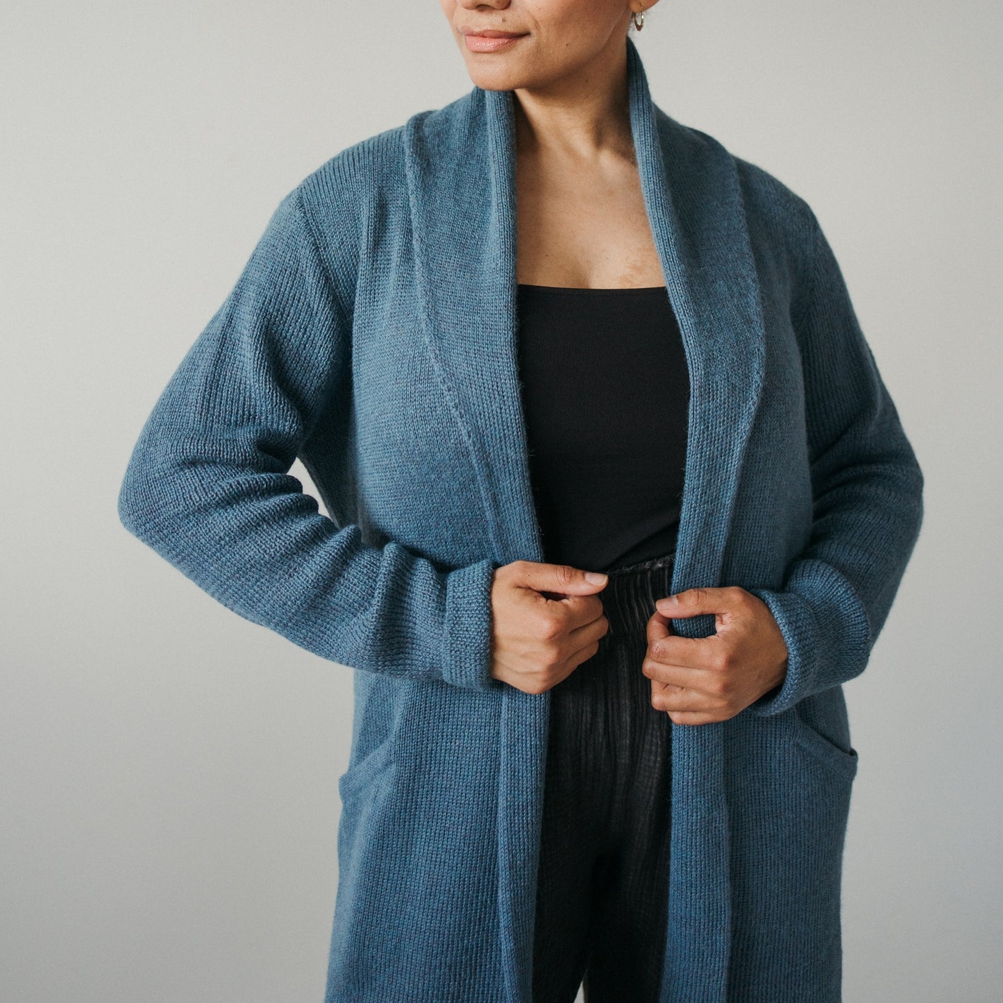 POKOLOKO Mia Sweater #color_heathered-day-blue-mia