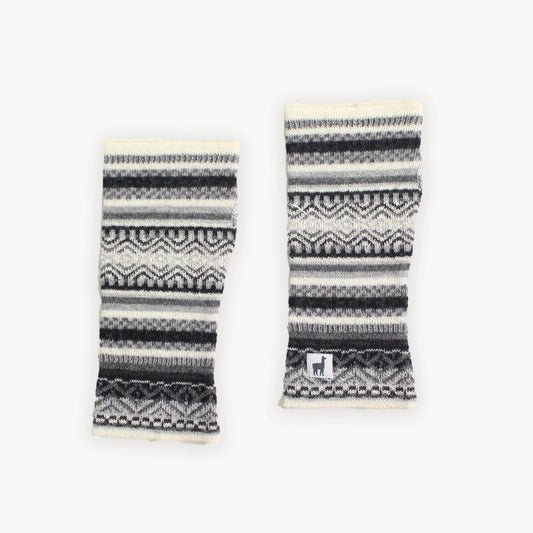 POKOLOKO Bella Alpaca Hand Warmers #color_monochrome