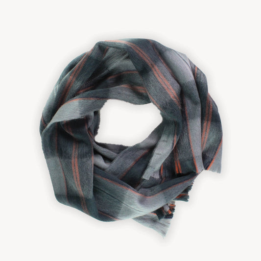 POKOLOKO Alpaca Seamless Plaid Scarf #color_retro-grey-plaid