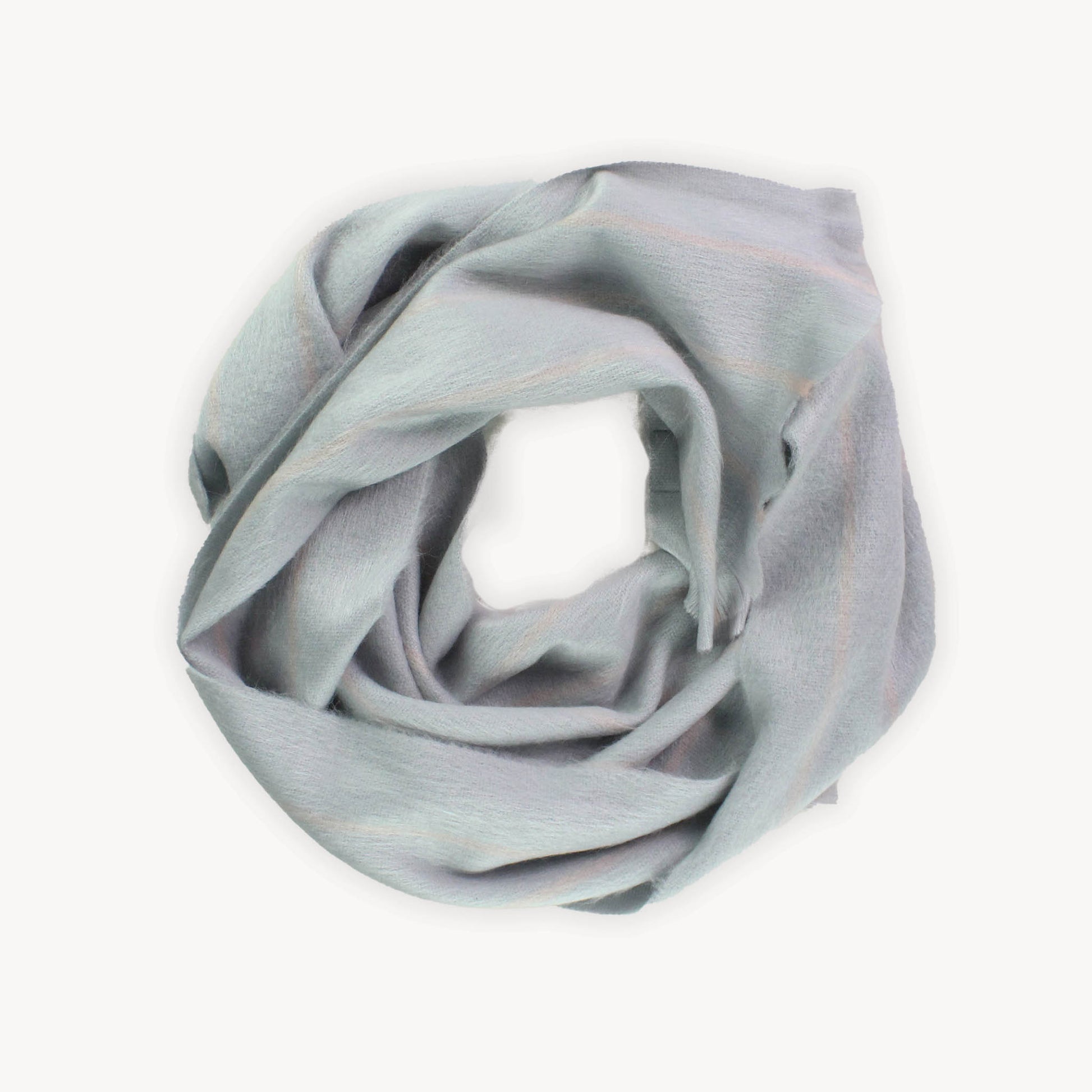 POKOLOKO Alpaca Seamless Fine Lines Scarf #color_grey-fine-lines