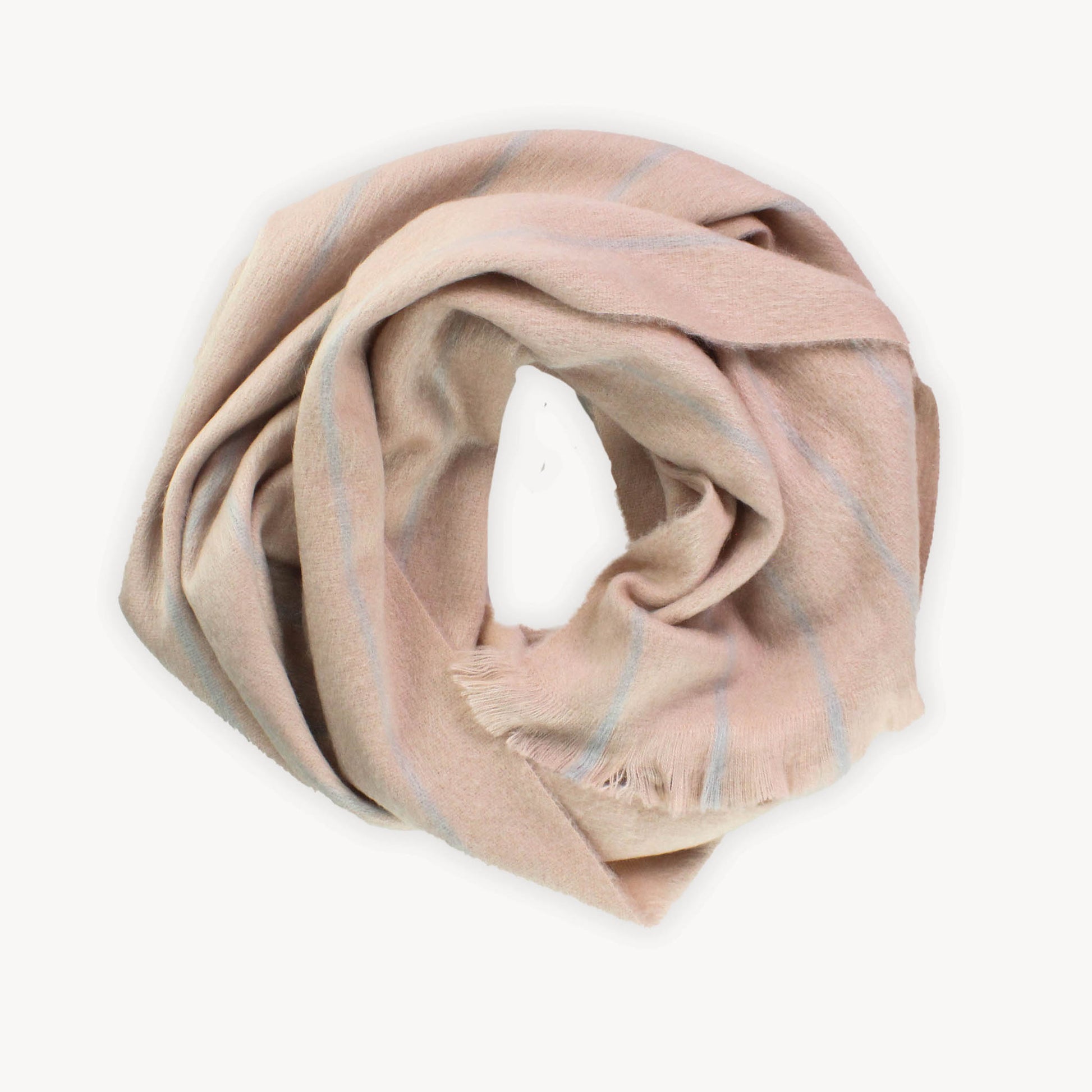 POKOLOKO Alpaca Seamless Fine Lines Scarf #color_ballet-fine-lines