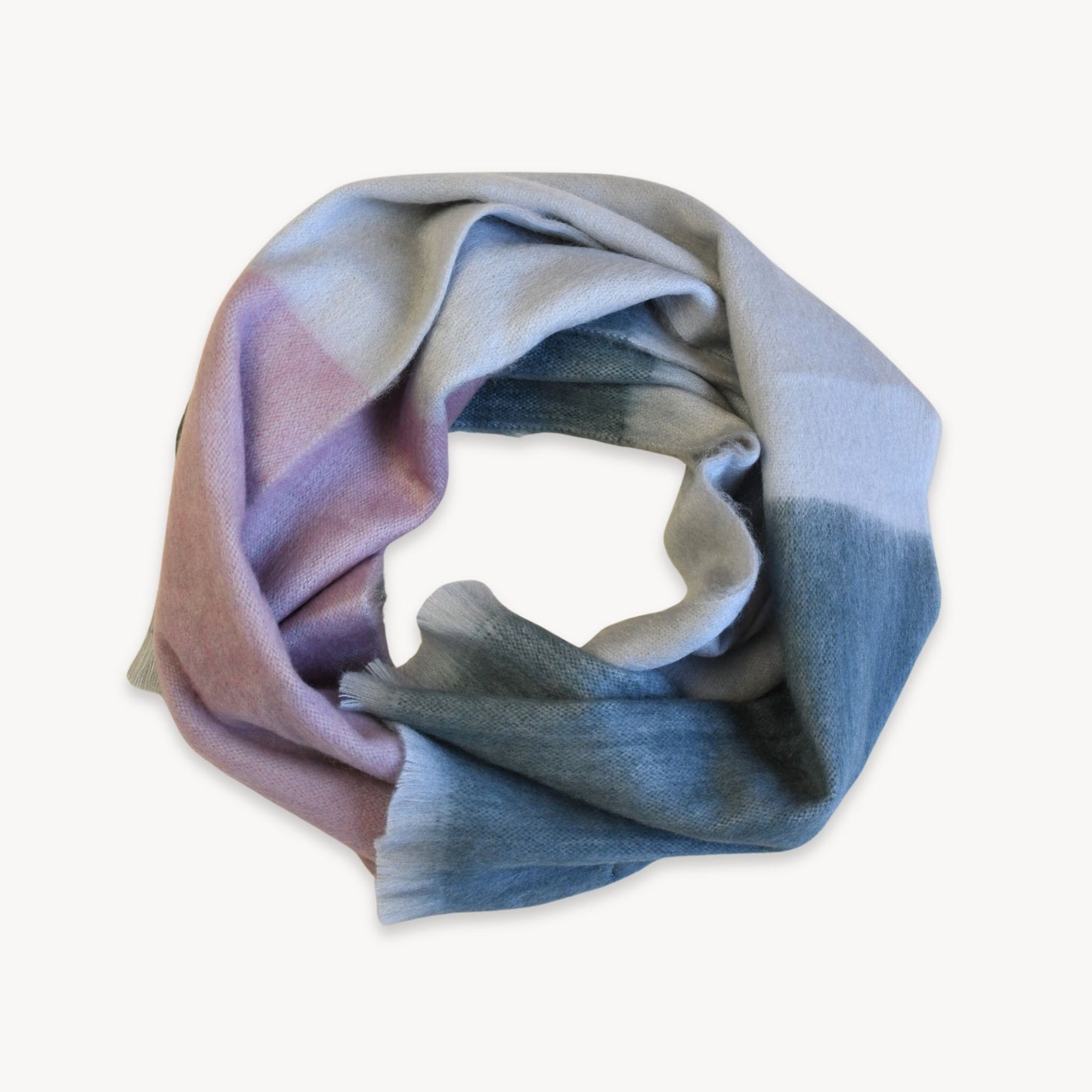 POKOLOKO Alpaca Seamless Block Scarf
#color_charm