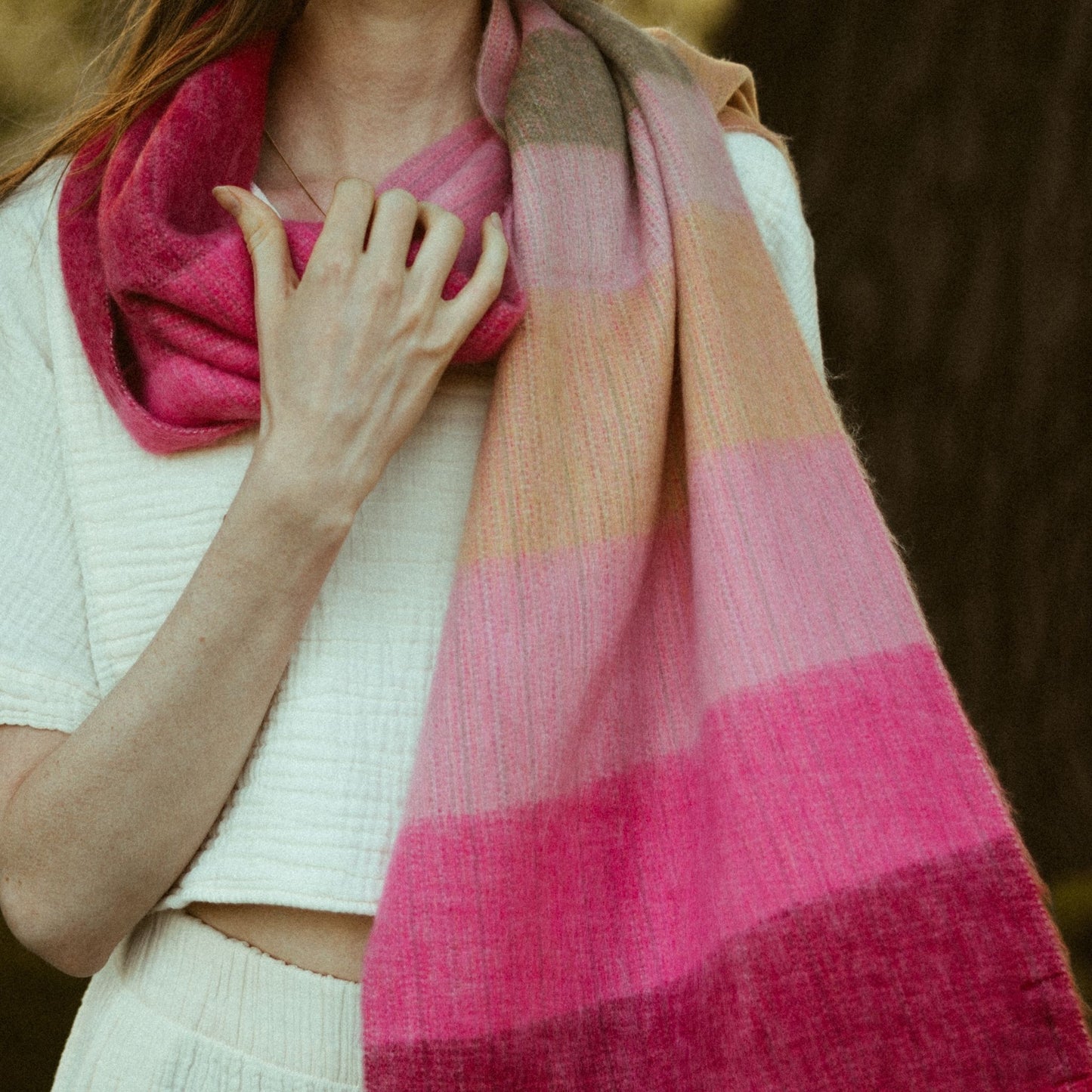 POKOLOKO Mood Alpaca Seamless Scarf #color_jewel-mood