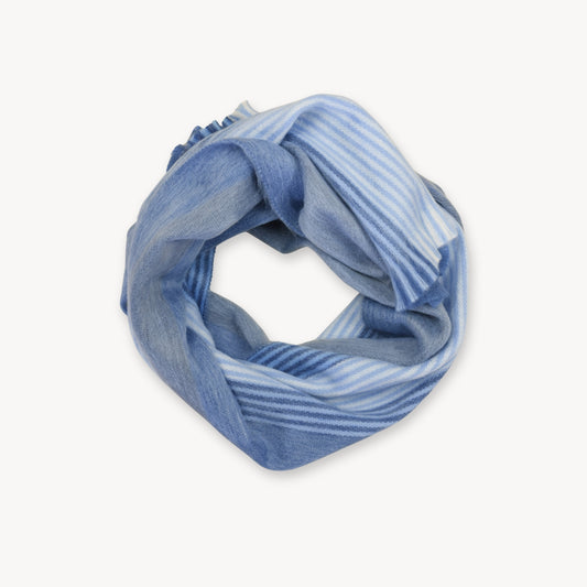 POKOLOKO Alpaca Seamless Multi Stripe Scarf #color_crystal