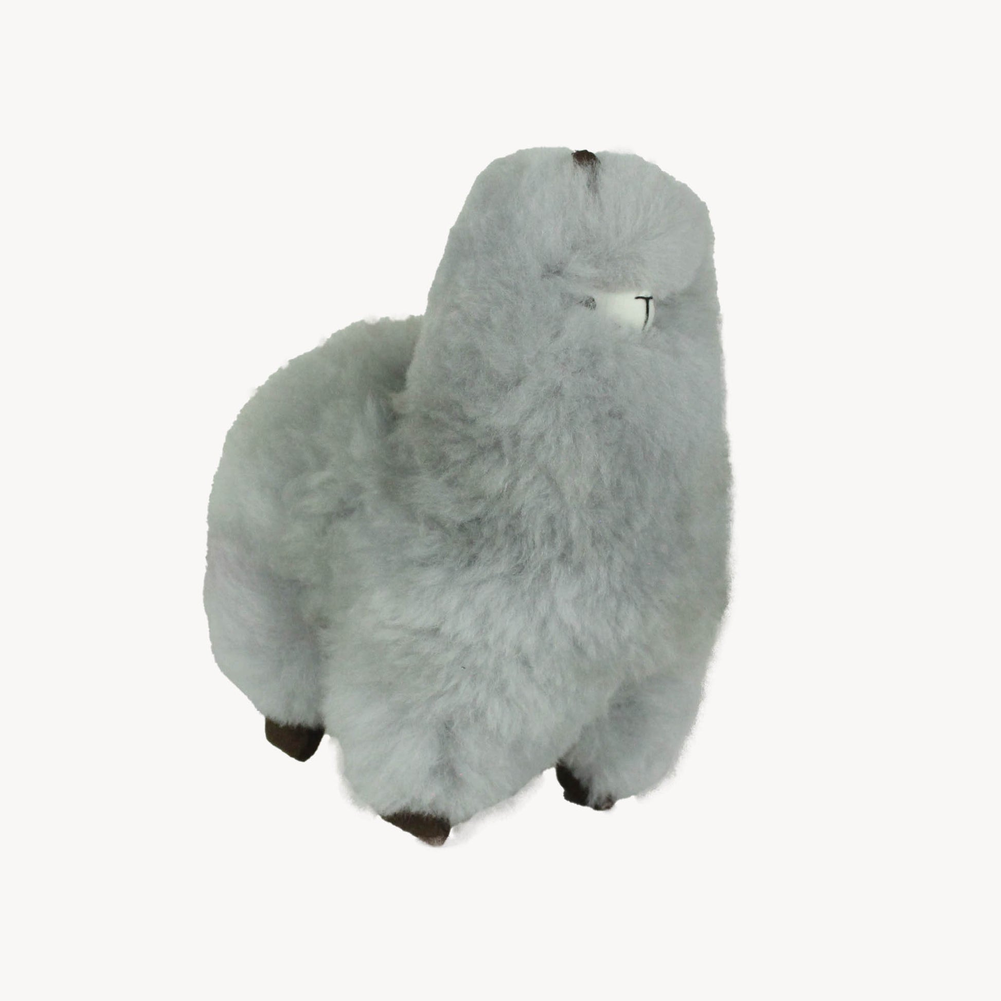 POKOLOKO Alpaca Fur Standing Alpaca #color_grey-fur