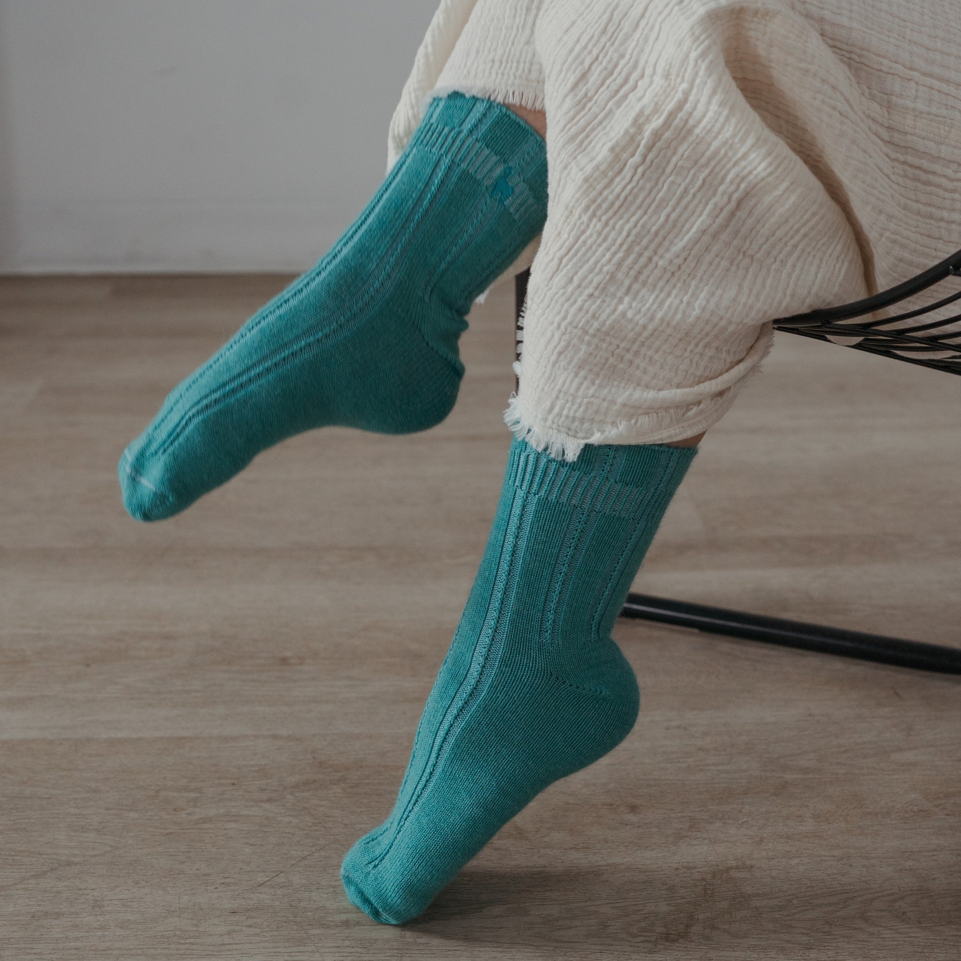POKOLOKO Vivan Socks #color_vivian-seafoam