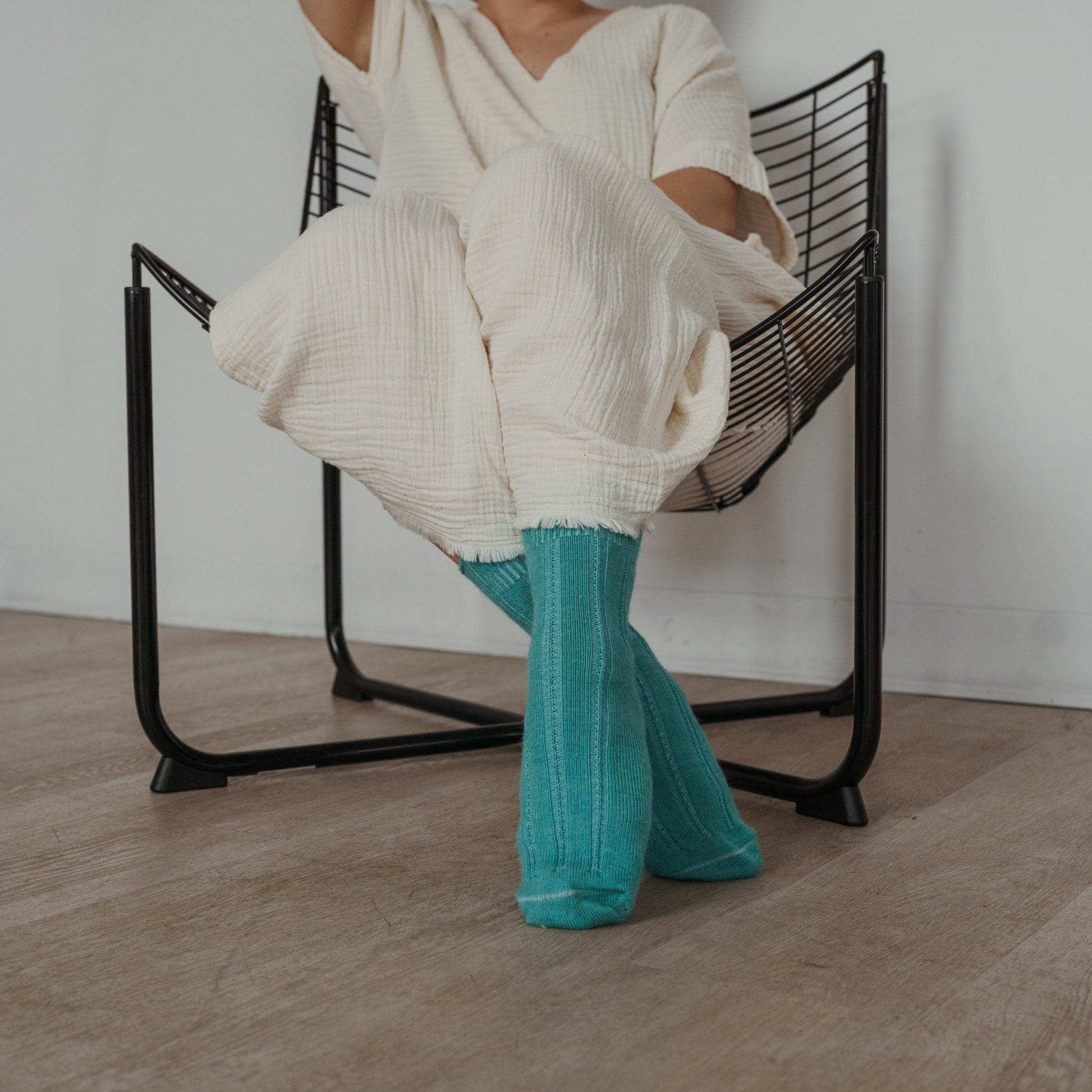 POKOLOKO Vivan Socks #color_vivian-seafoam