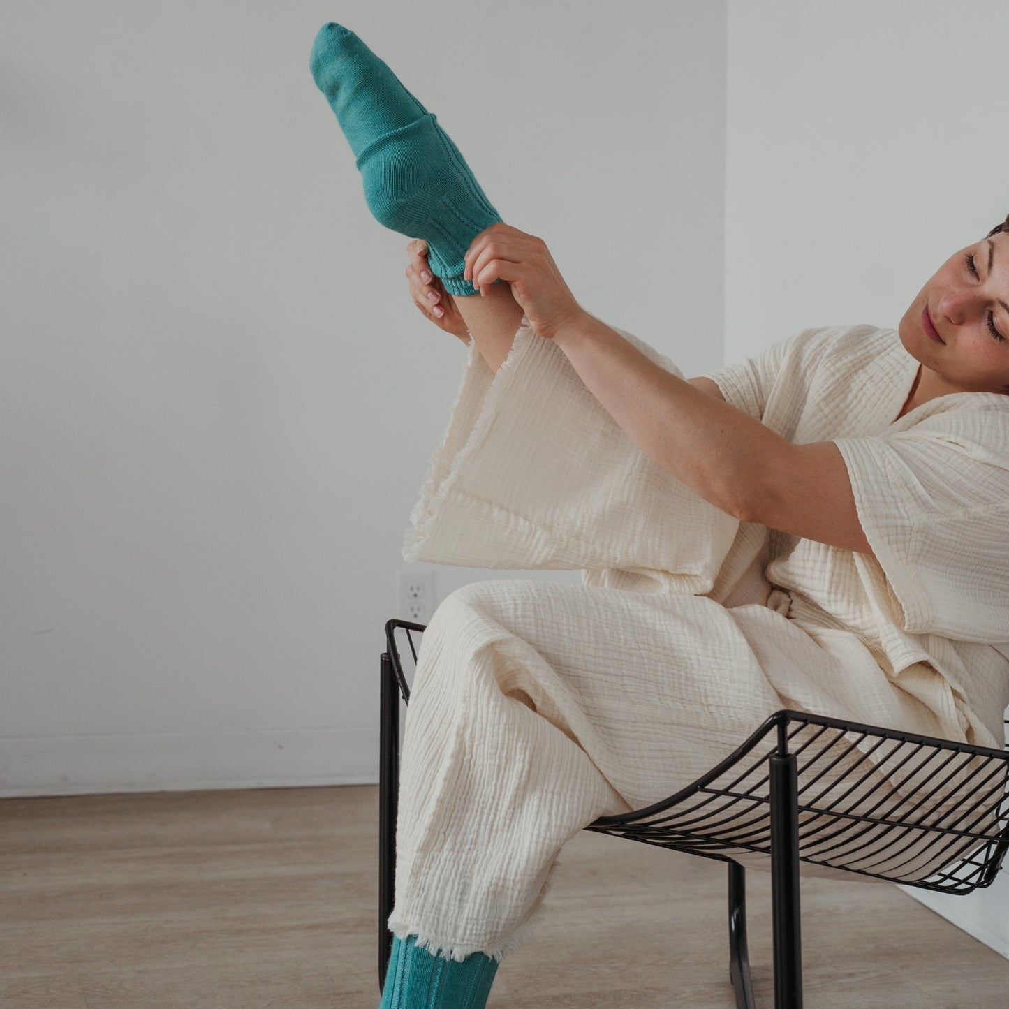 POKOLOKO Vivan Socks #color_vivian-seafoam