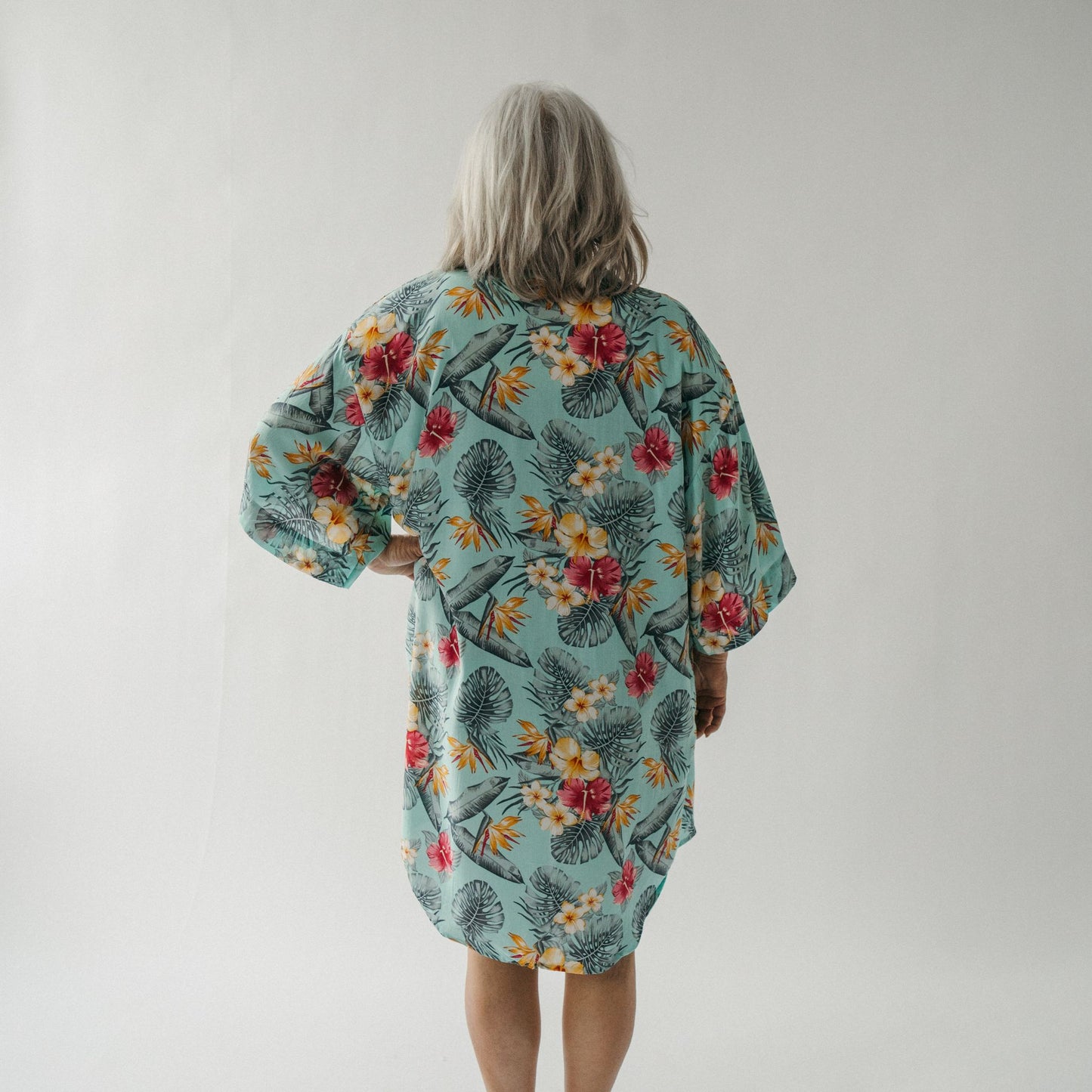 POKOLOKO Ubud Cover-Up #color_tropical-aqua