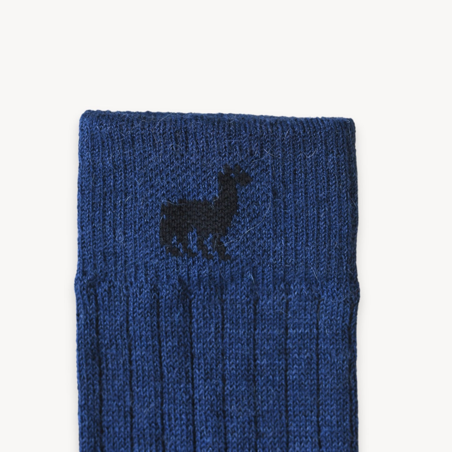 POKOLOKO Everyday Alpaca Socks #color_night-blue