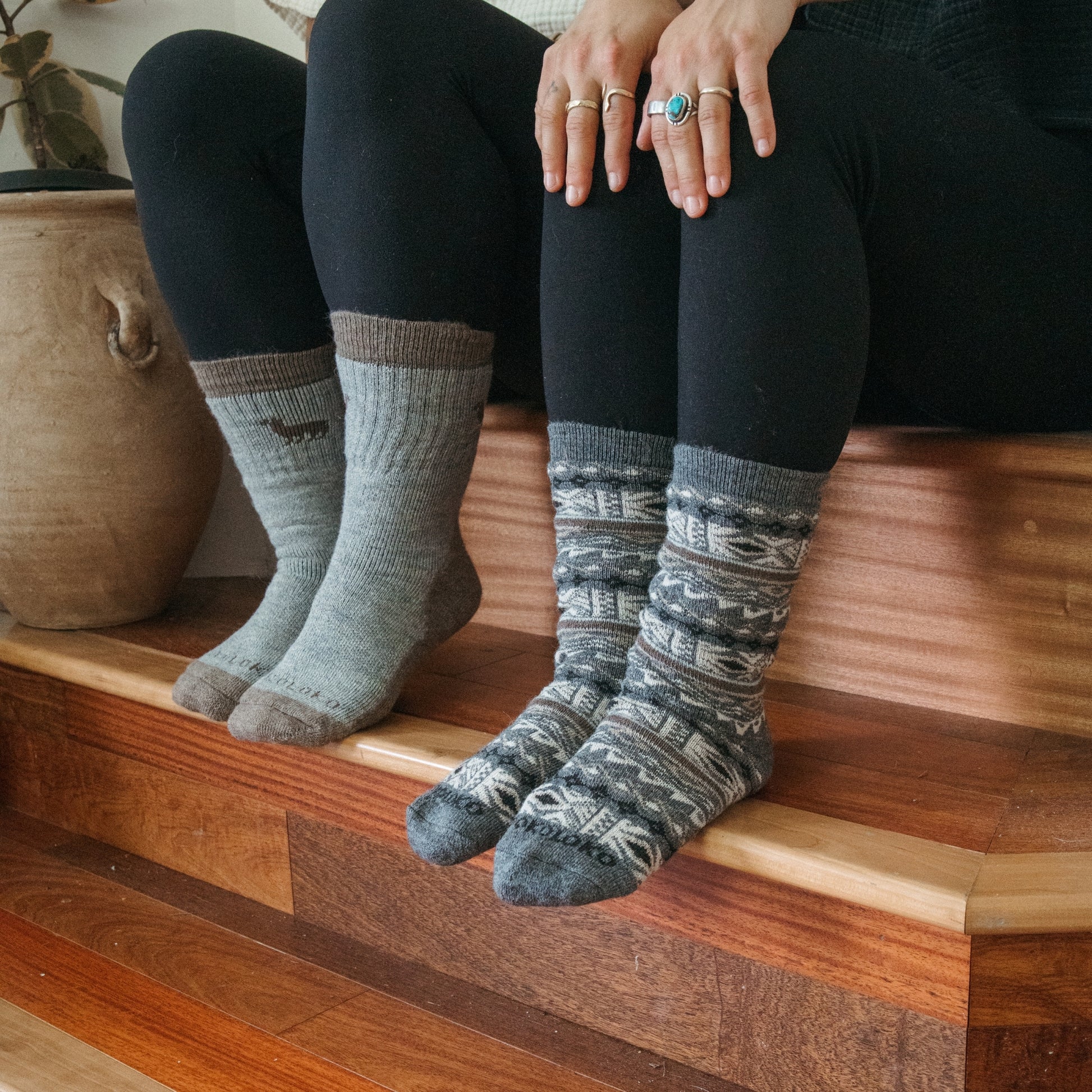 POKOLOKO Hiker Socks #color_griege