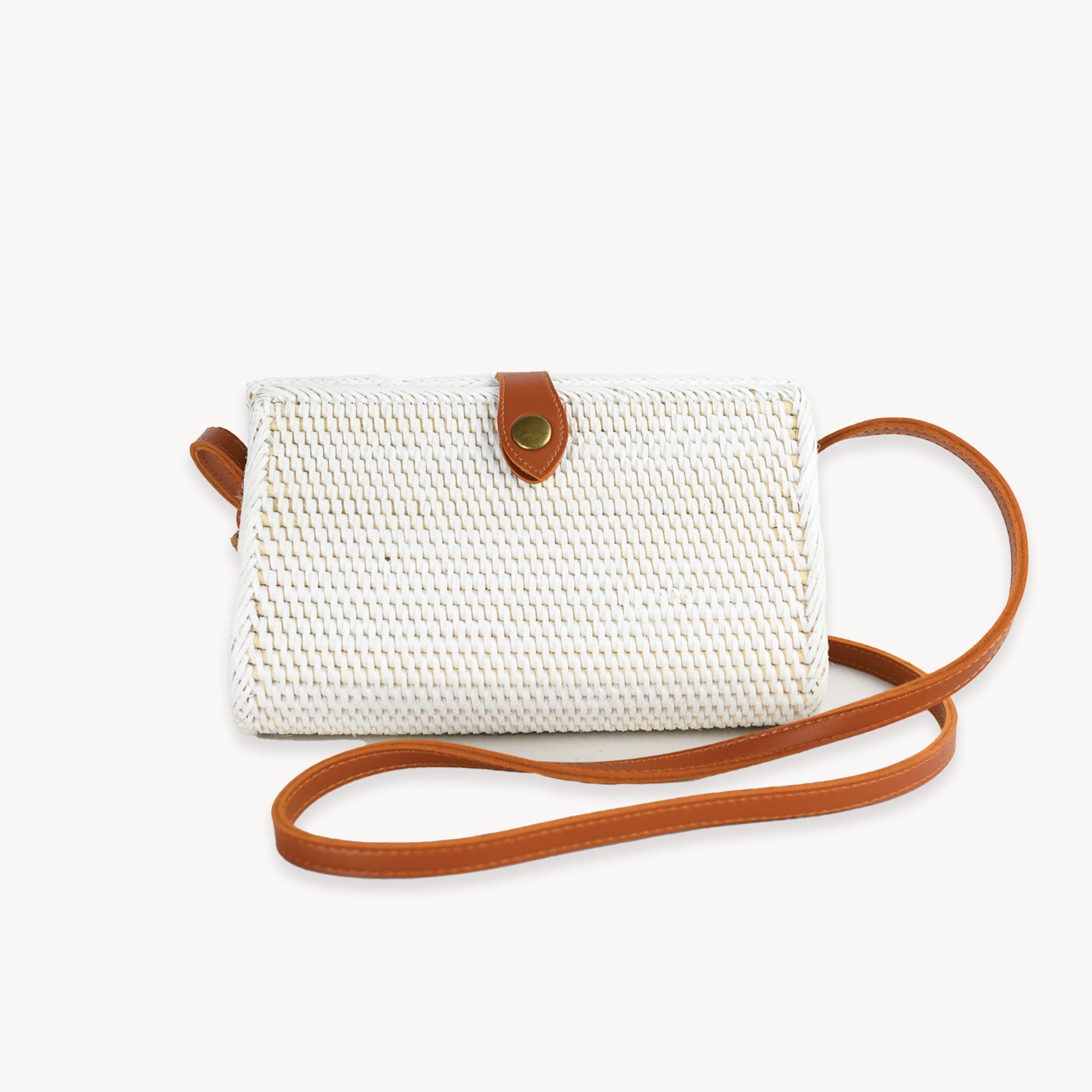 POKOLOKO Crossbody Bali Bag #color_bali-bag-white