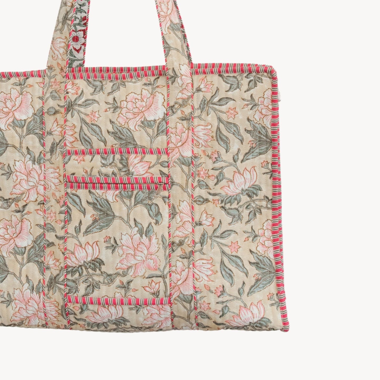Warmth Block Print Tote
