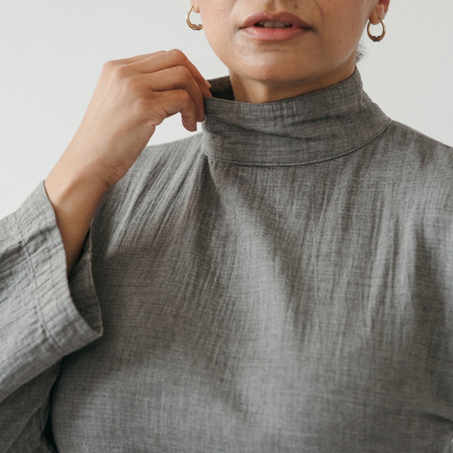 City Collection High Neck Dress