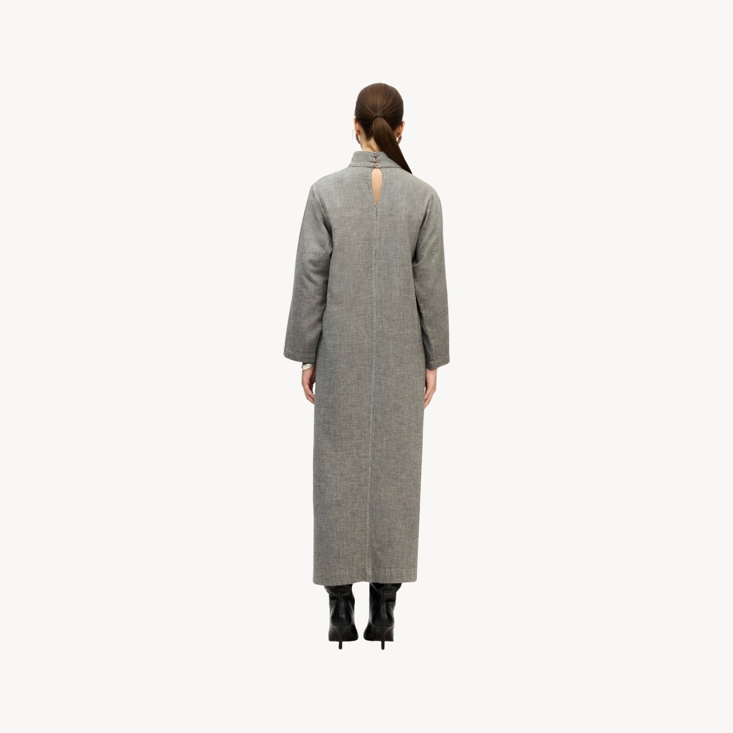 City Collection High Neck Dress