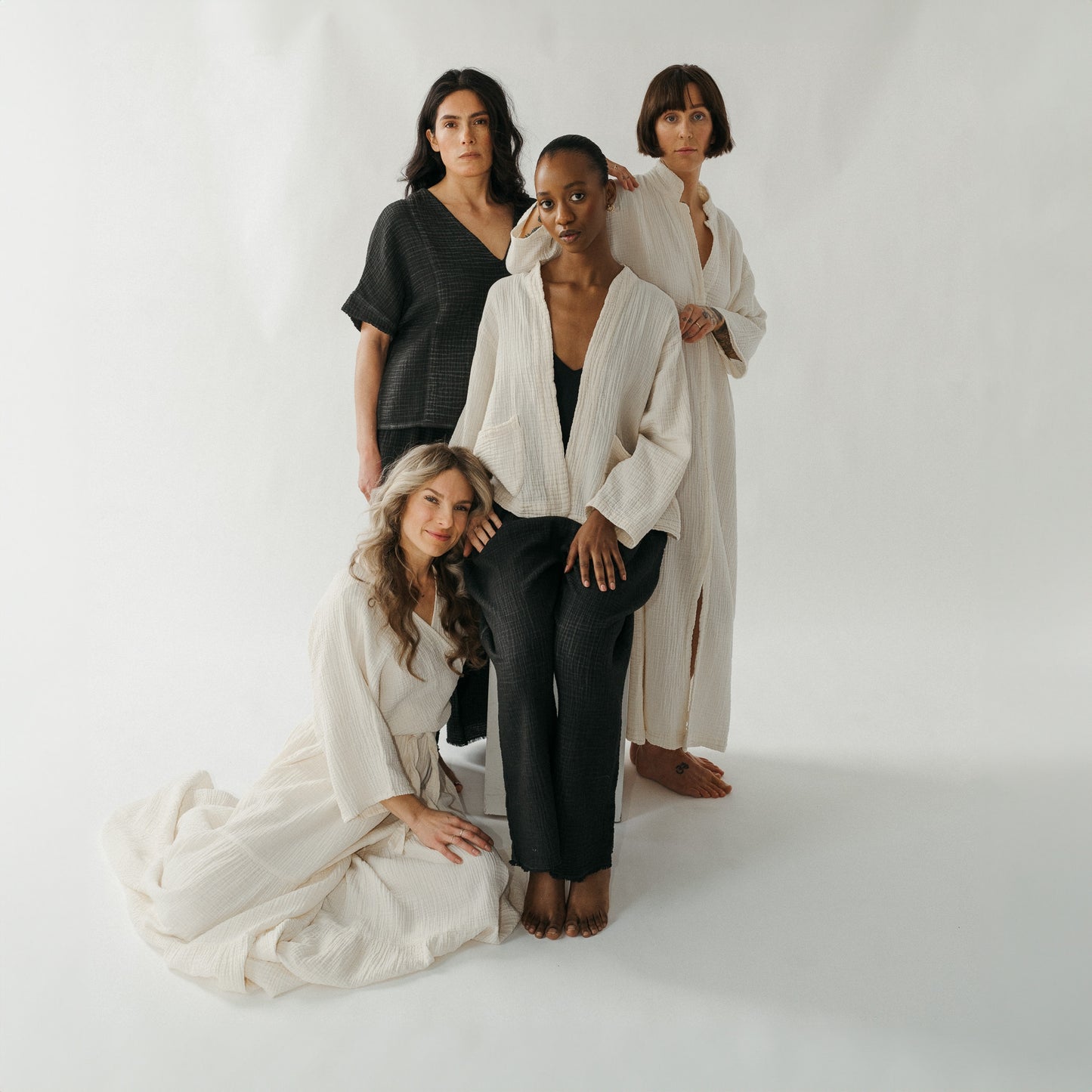 POKOLOKO Crinkle Short Jacket #color_crinkle-cream