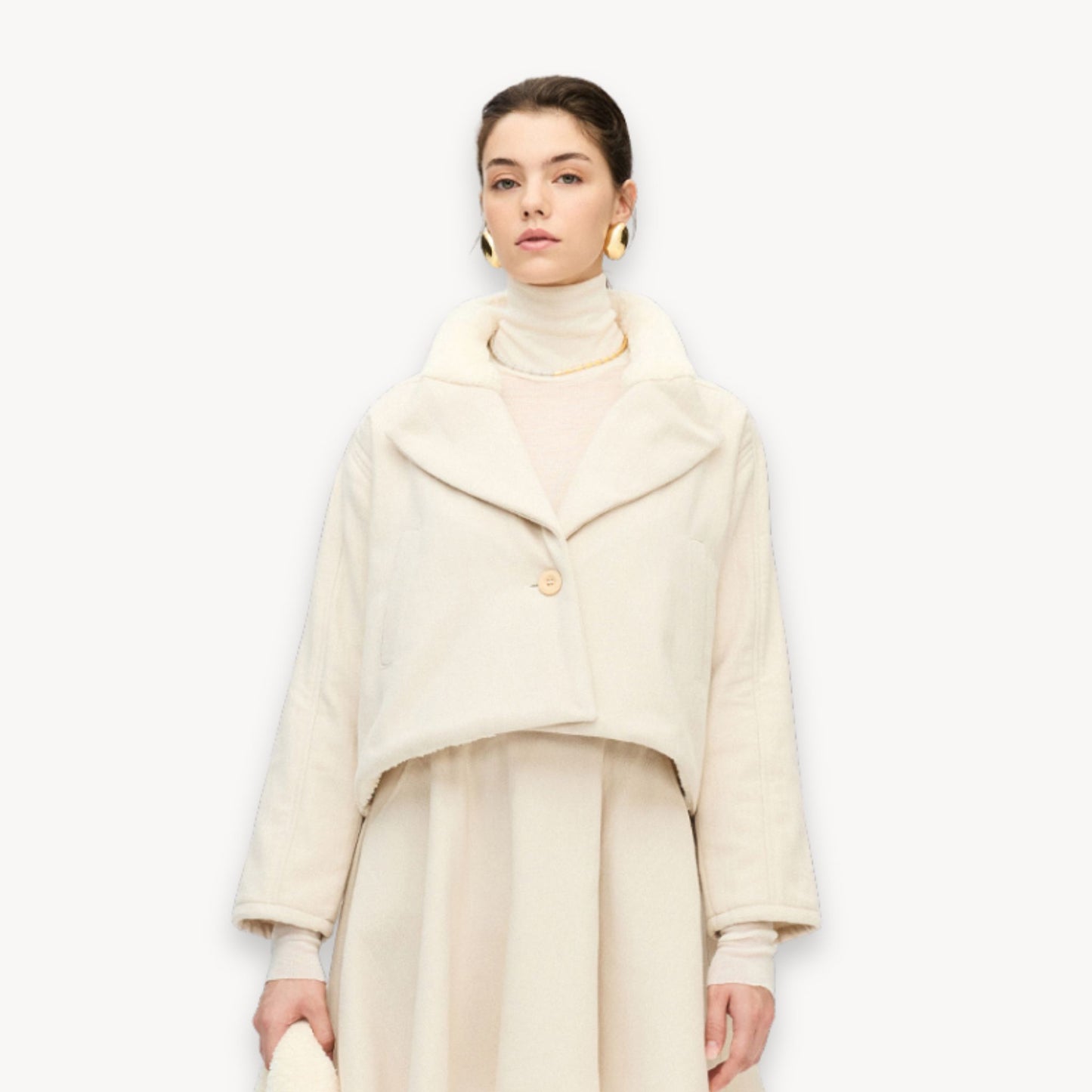 Herringbone Sherpa Jacket