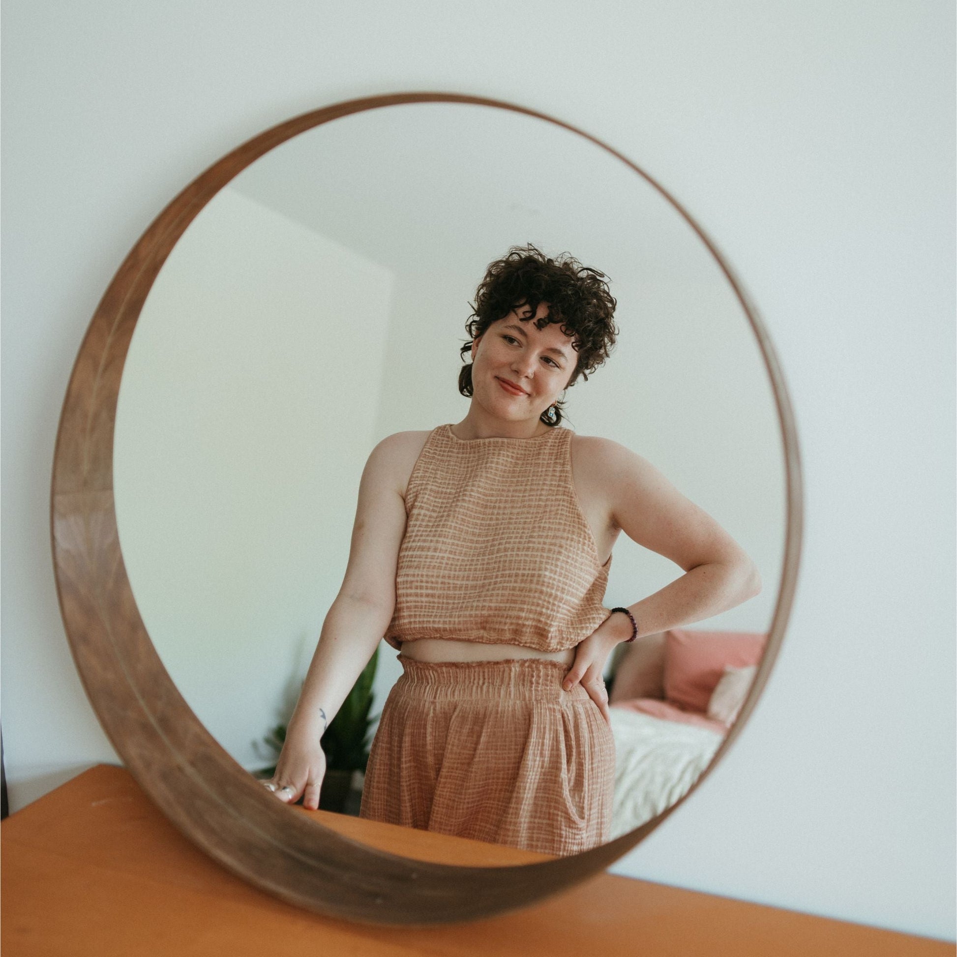 POKOLOKO Crinkle Keyhole Tank #color_crinkle-beige