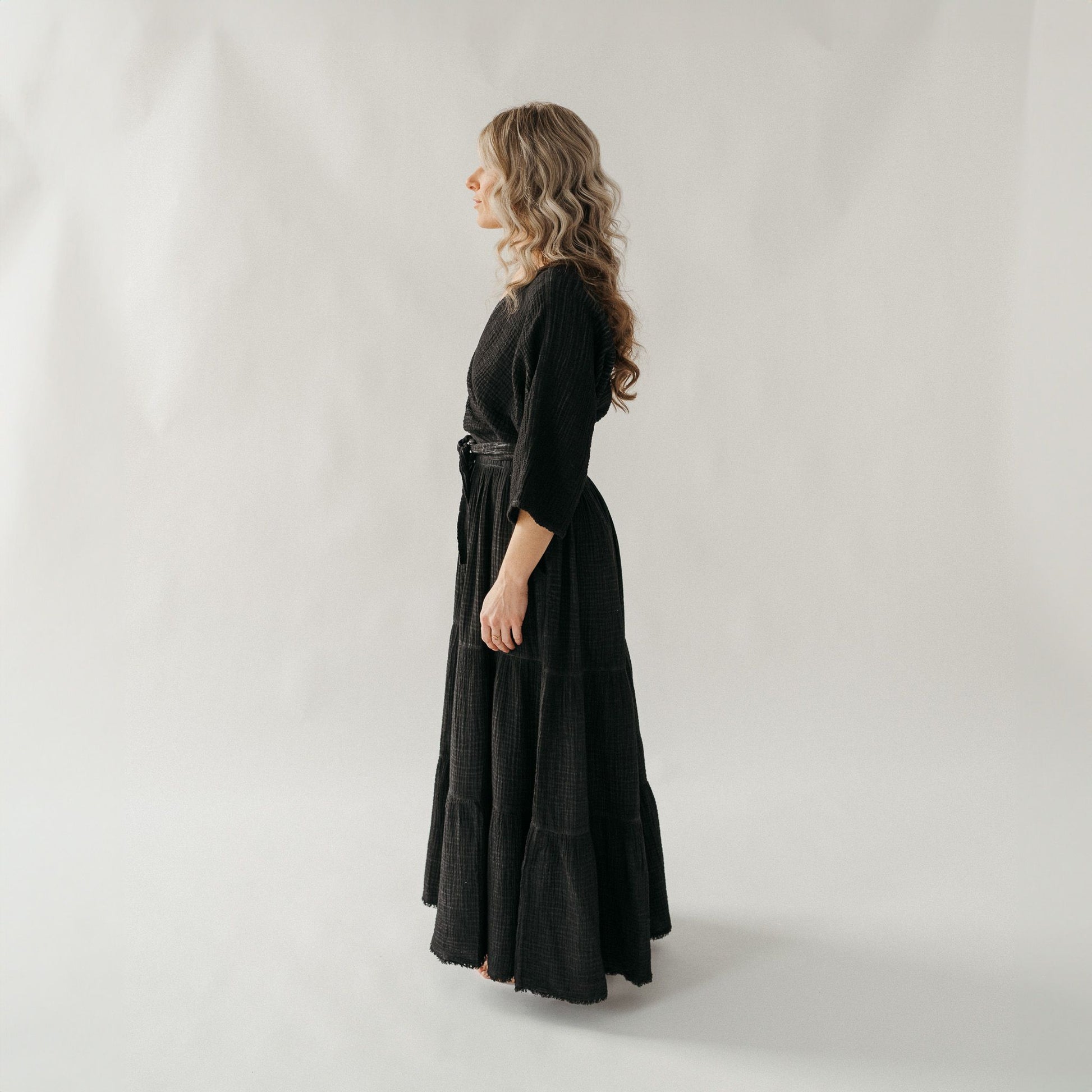 POKOLOKO Crinkle Skirt Pants #color_crinkle-black