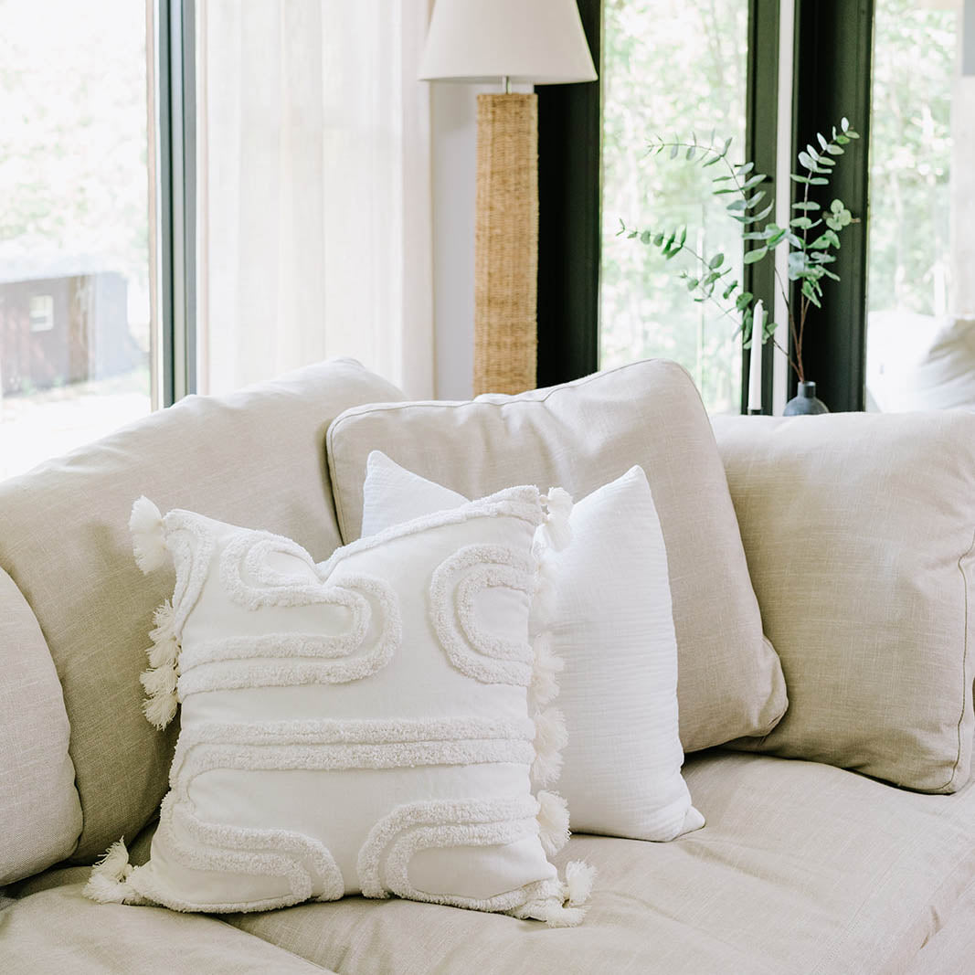 Rounded Swirl Pillow