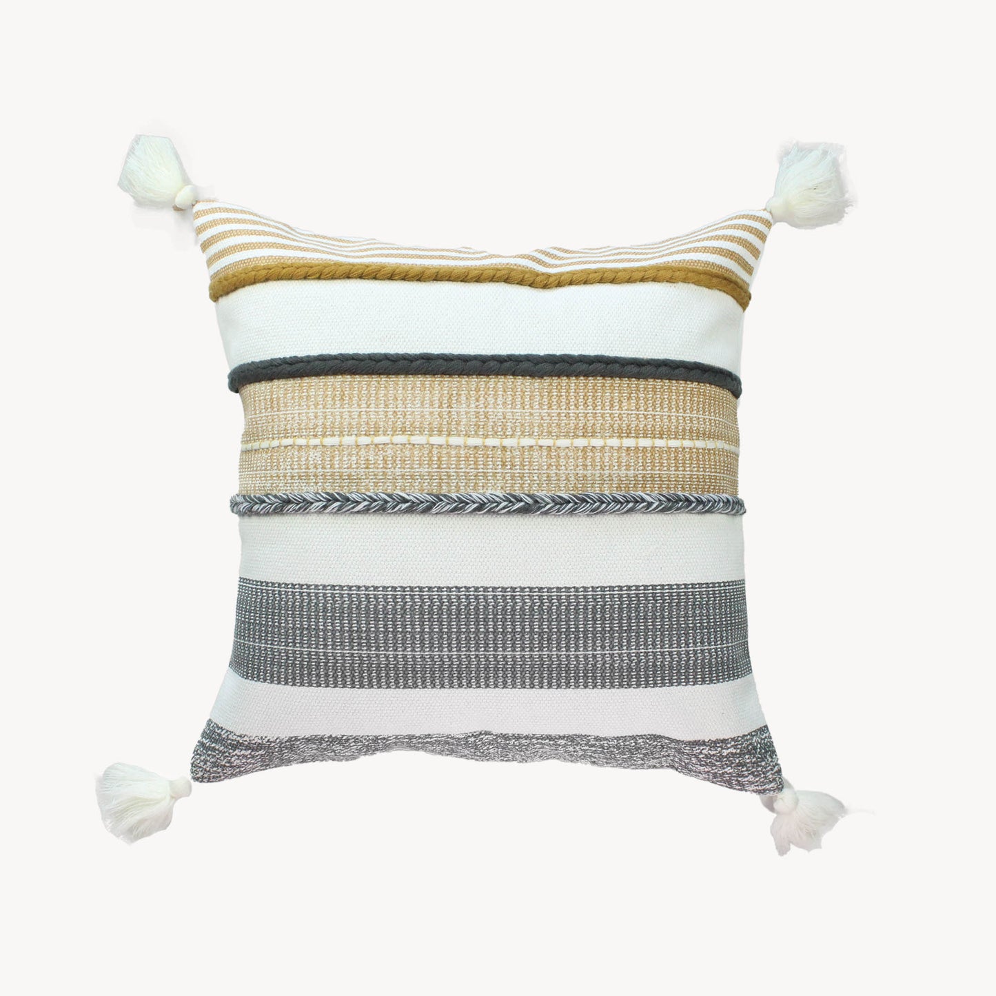 Braided Stripe Pillow