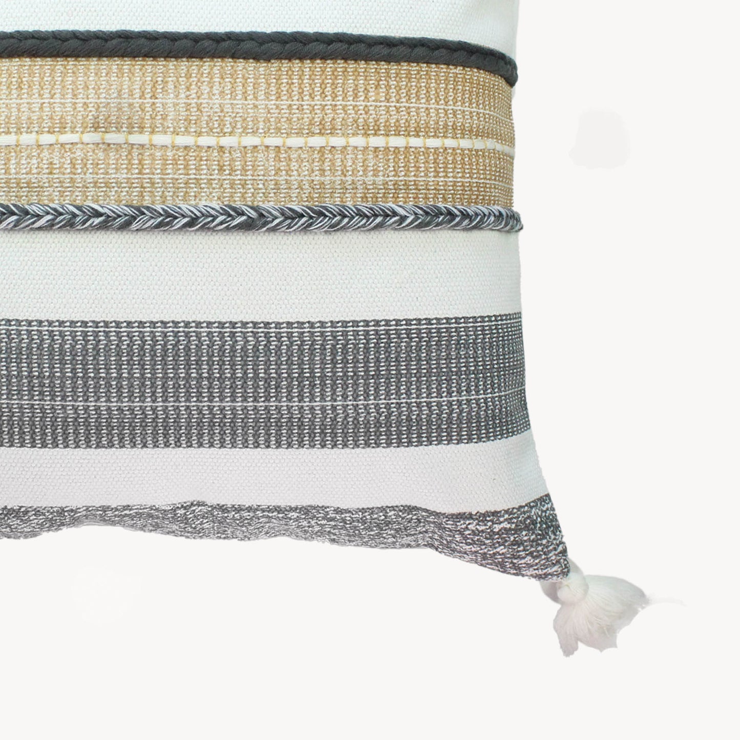 Braided Stripe Pillow