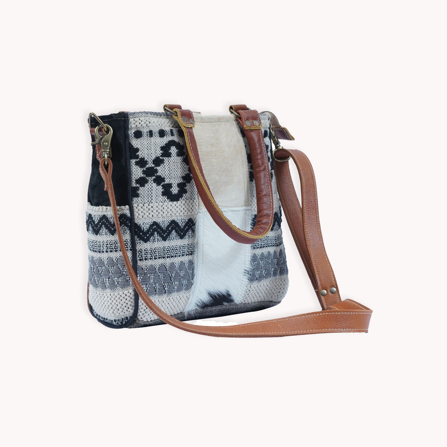 Zoe Leather & Hairon