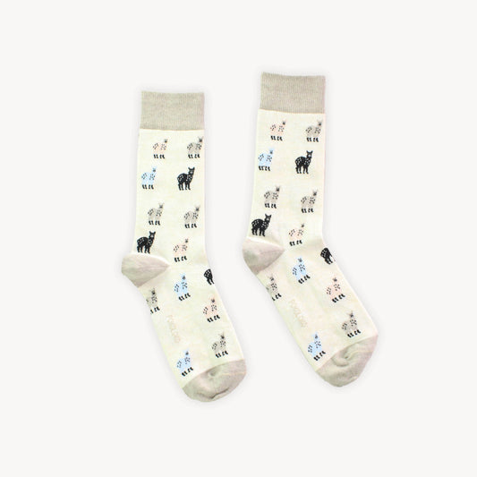 Alpaca Fiesta Pima Socks