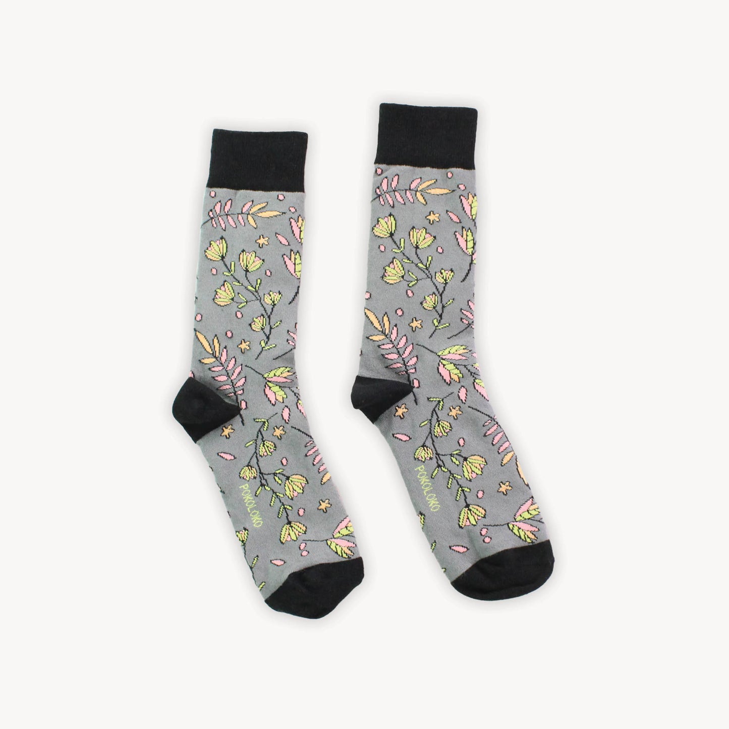 Night Floral Pima Socks