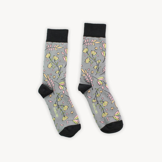 Night Floral Pima Socks