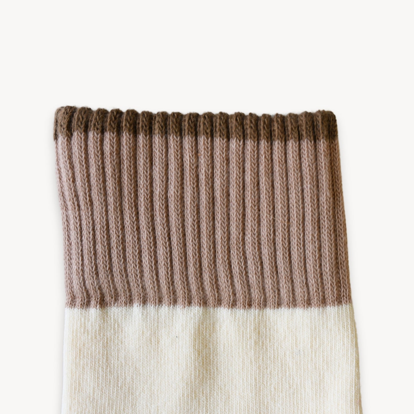 POKOLOKO Block Pima Socks #color_block-sandbanks