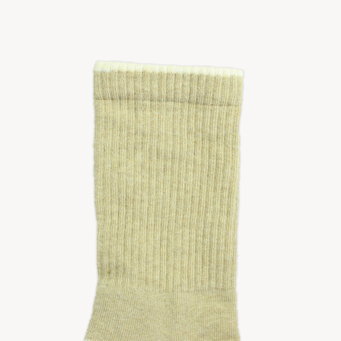 POKOLOKO Heel Toe Socks - Pack of 2 #color_linen-beige