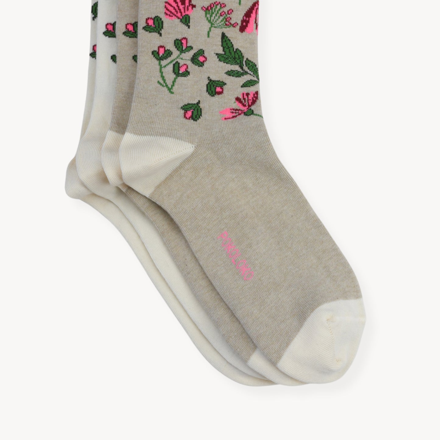 Wildflower Pima Socks - Pack of 2