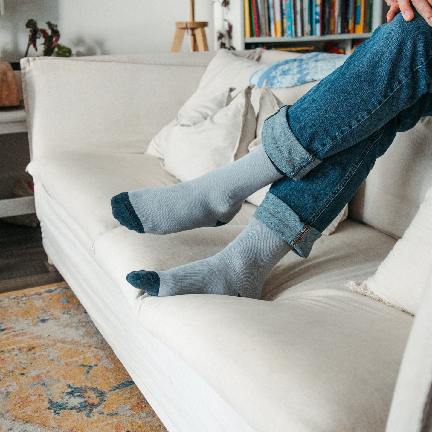 Cosmos Pima Socks - Pack of 2