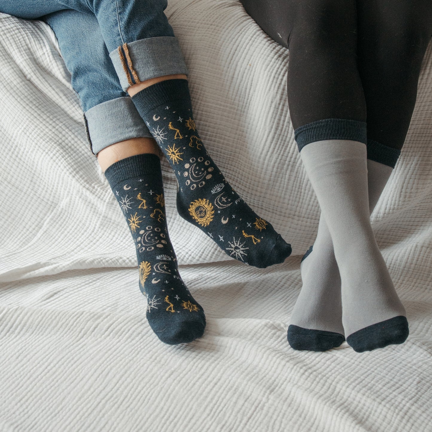 Cosmos Pima Socks - Pack of 2