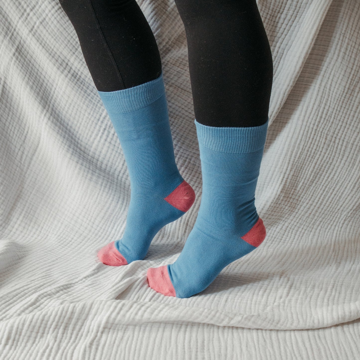 Vintage Floral Pima Socks - Pack of 2