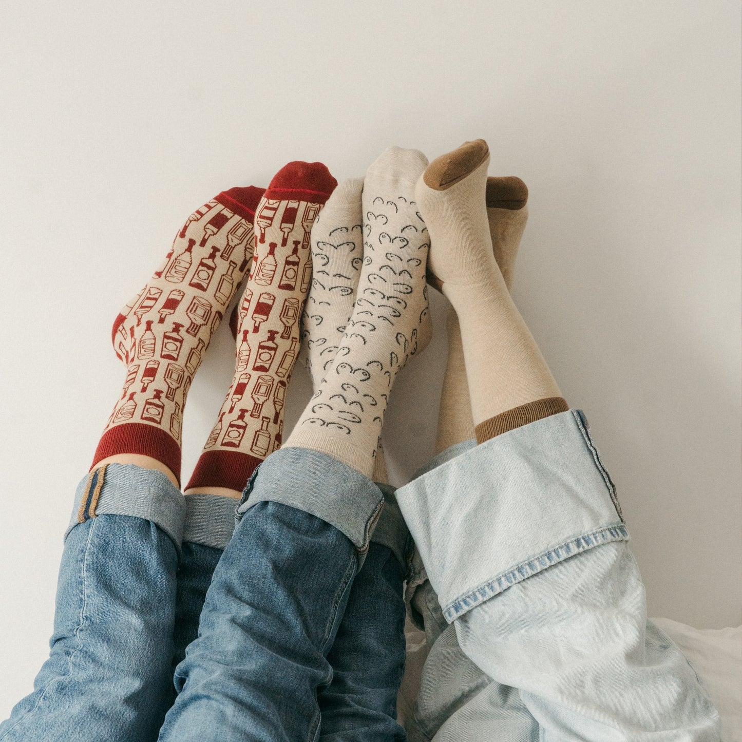 More Wine Pima Socks - Pack of 2
