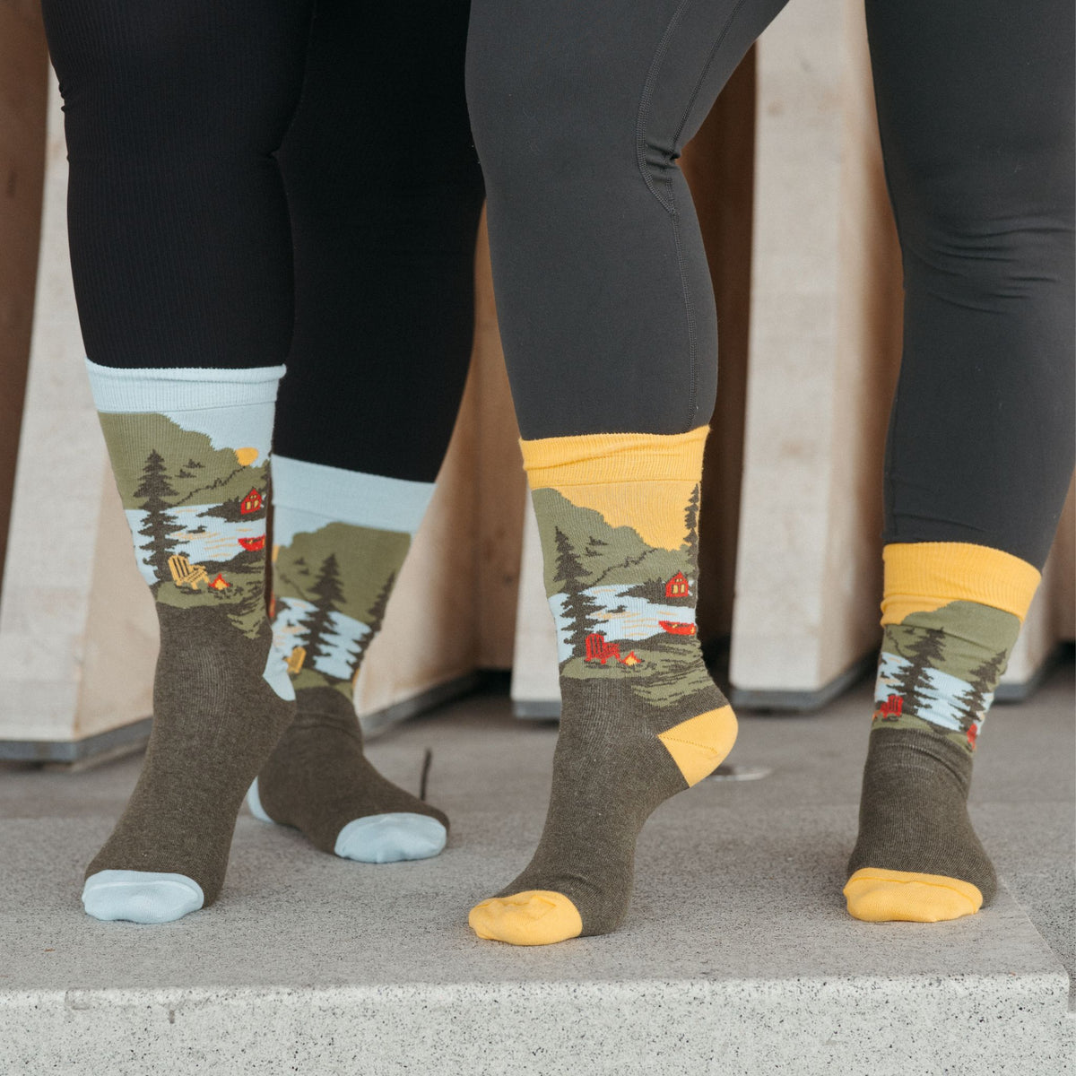 Cabin Pima Socks - Pack of 2