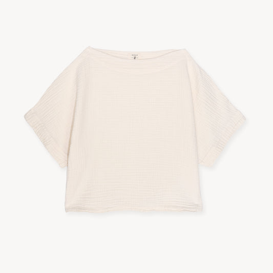 POKOLOKO Crinkle Boat Top #color_crinkle-cream