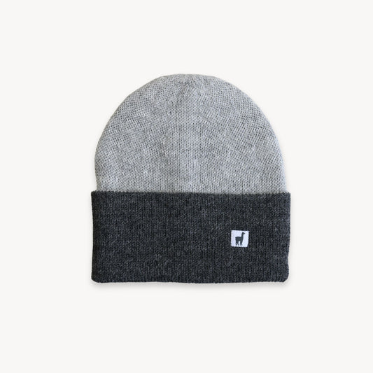 POKOLOKO Pure Reversible Toque #color_grey-charcoal